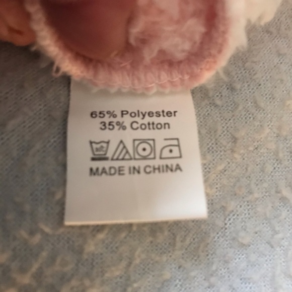 New! Pink/ White Tye Dye Sherpa Zip Up Teddy Jacket. Size XL. New! - Picture 5 of 5